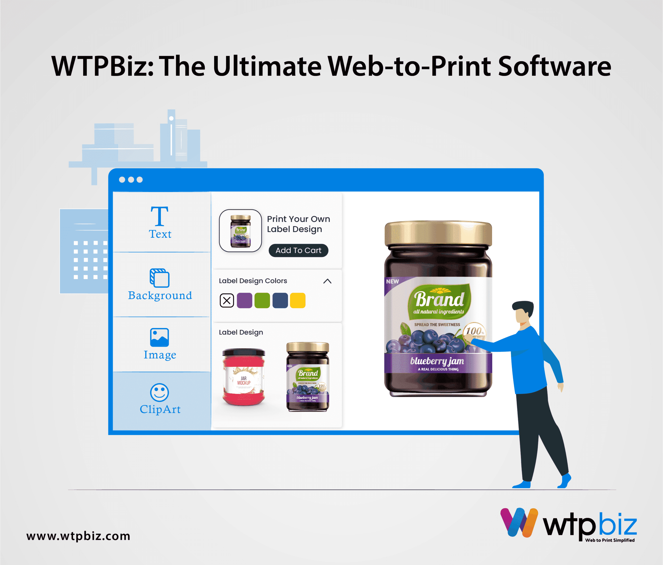 WTPBiz: The Ultimate Web-to-Print Software