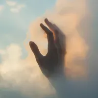 Hand in Ethereal Cloud