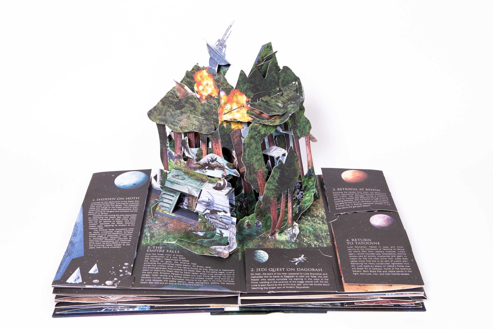 A sample page from the pop-up book