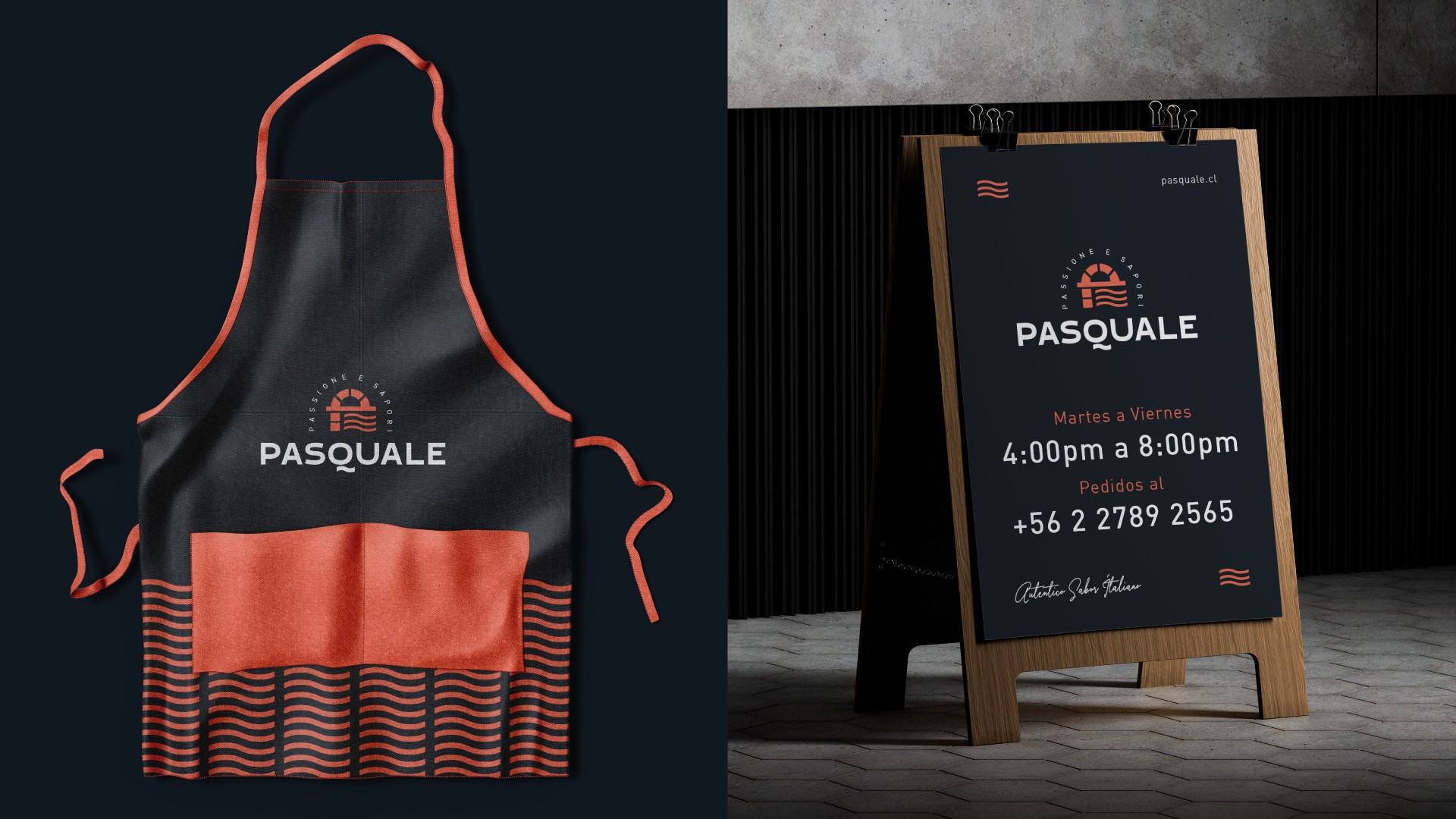 Identidad visual completa para Pasquale – Lagom Studio, expertos en diseño de marcas.