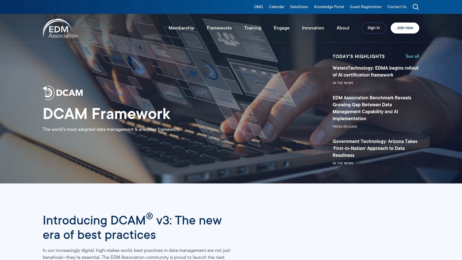 EDM Council DCAM