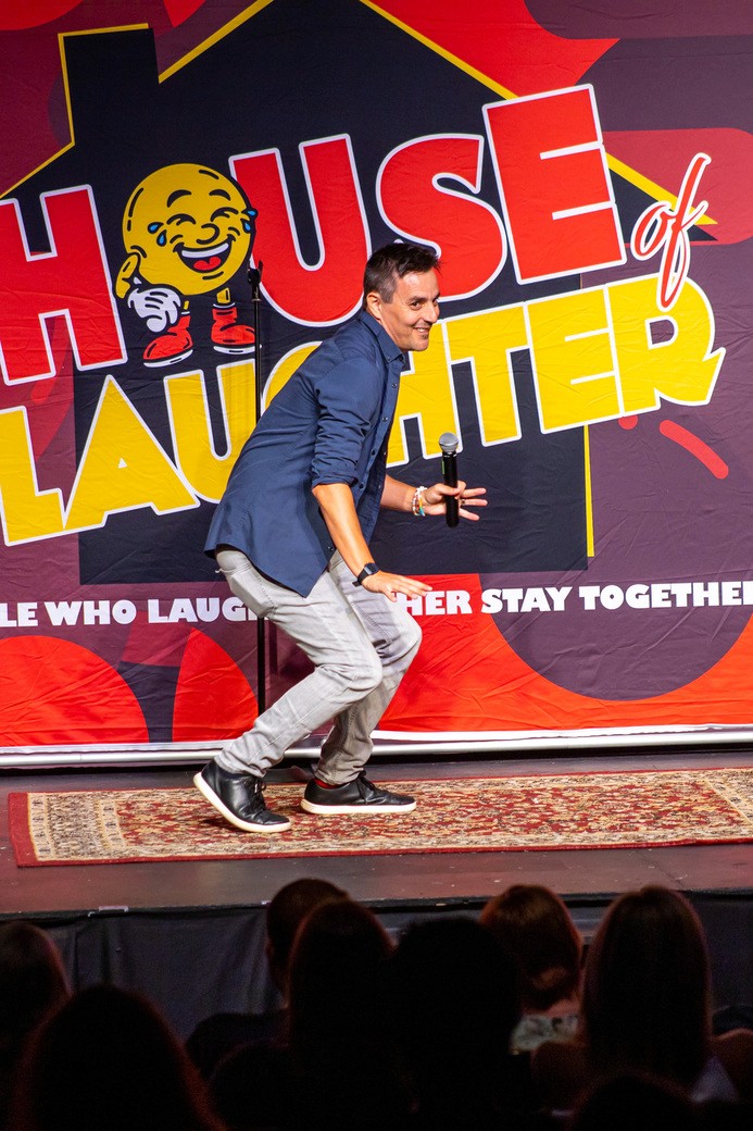 Joe Latham Filling The Room With Laughter