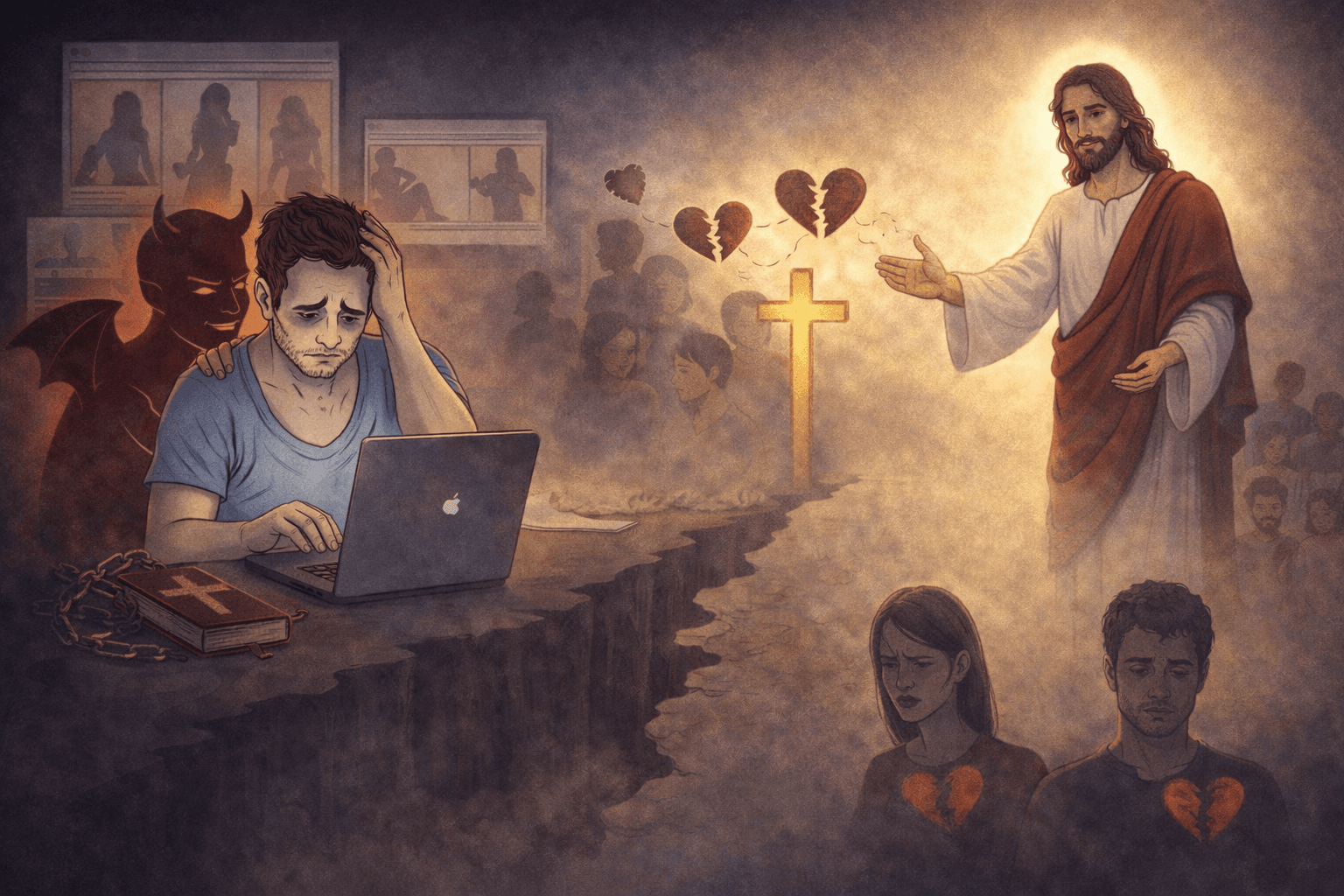 Why porn is spiritually serious