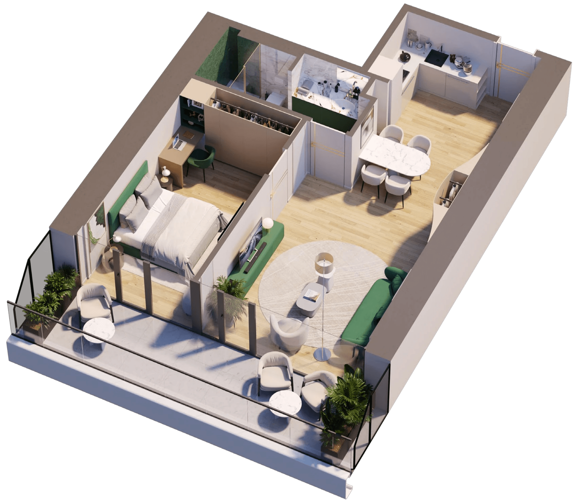 2-Zimmer Wohnung