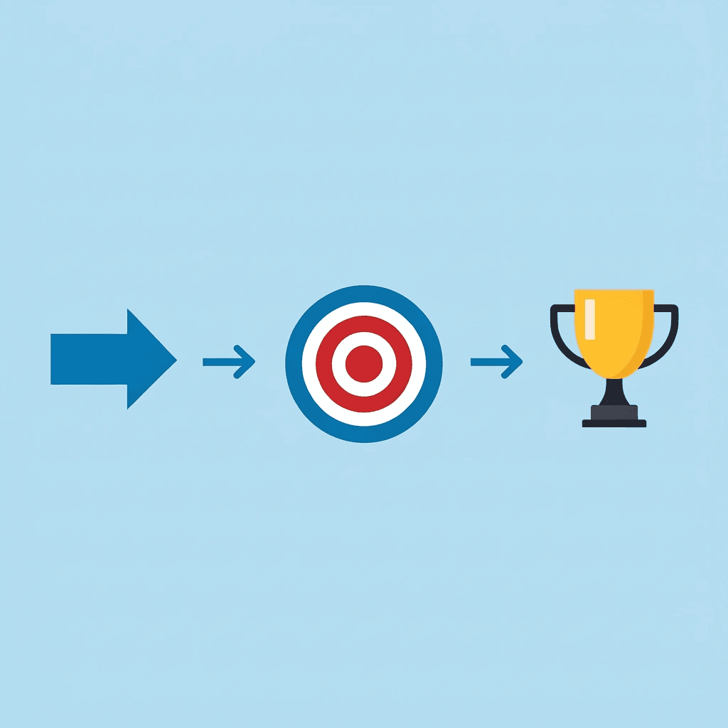 Three connected steps showing progression from large hand movements to fine motor control to letter mastery