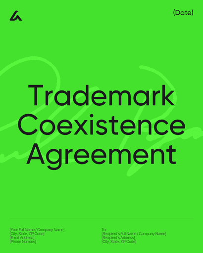 Trademark Coexistence Agreement