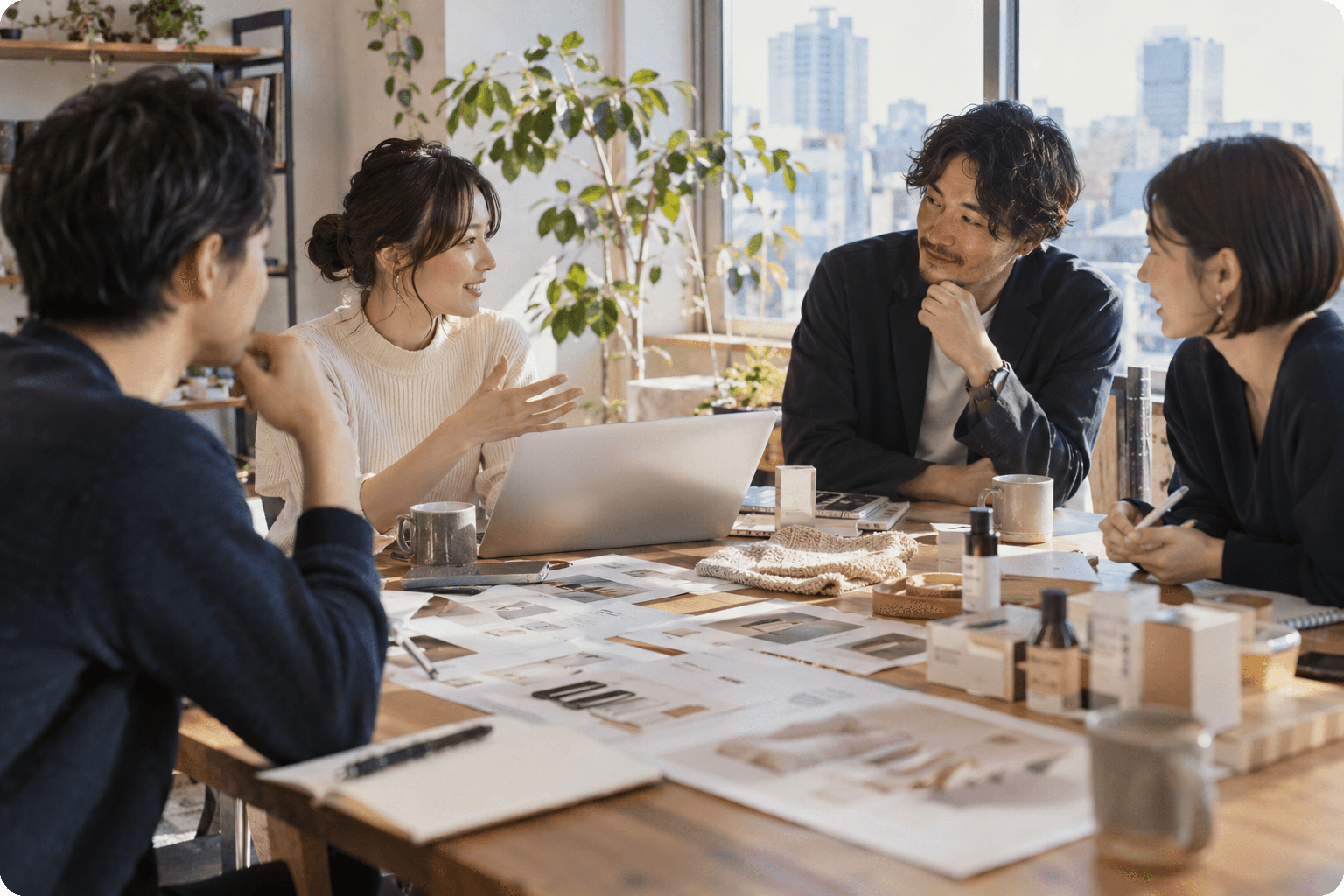 Team discussion to manage Shopify