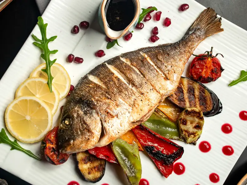 Grilled Sea Bass