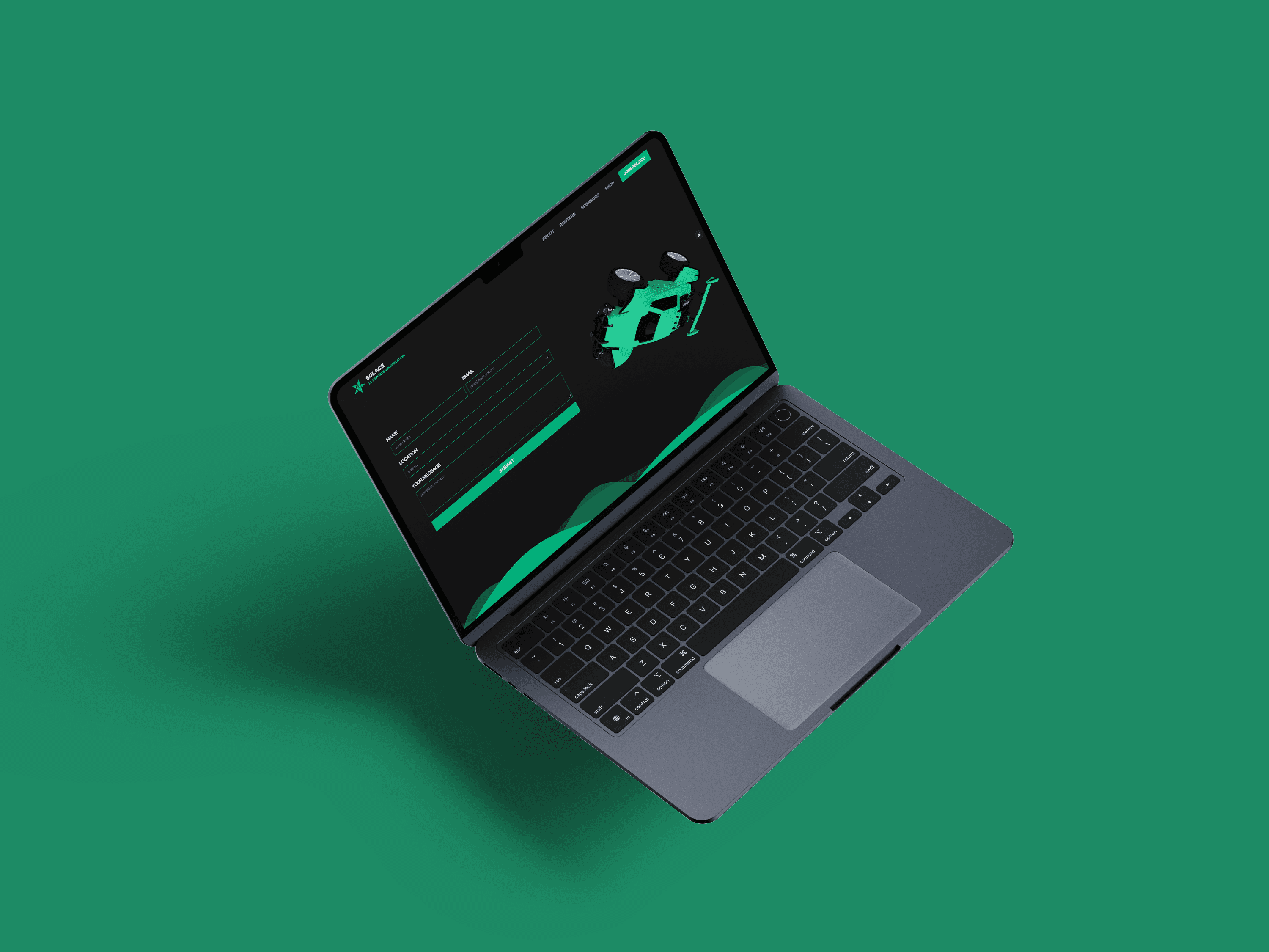 Solice Template Contact Mokcup