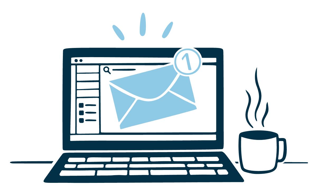 Illustration of a boy with an open book, missing a page