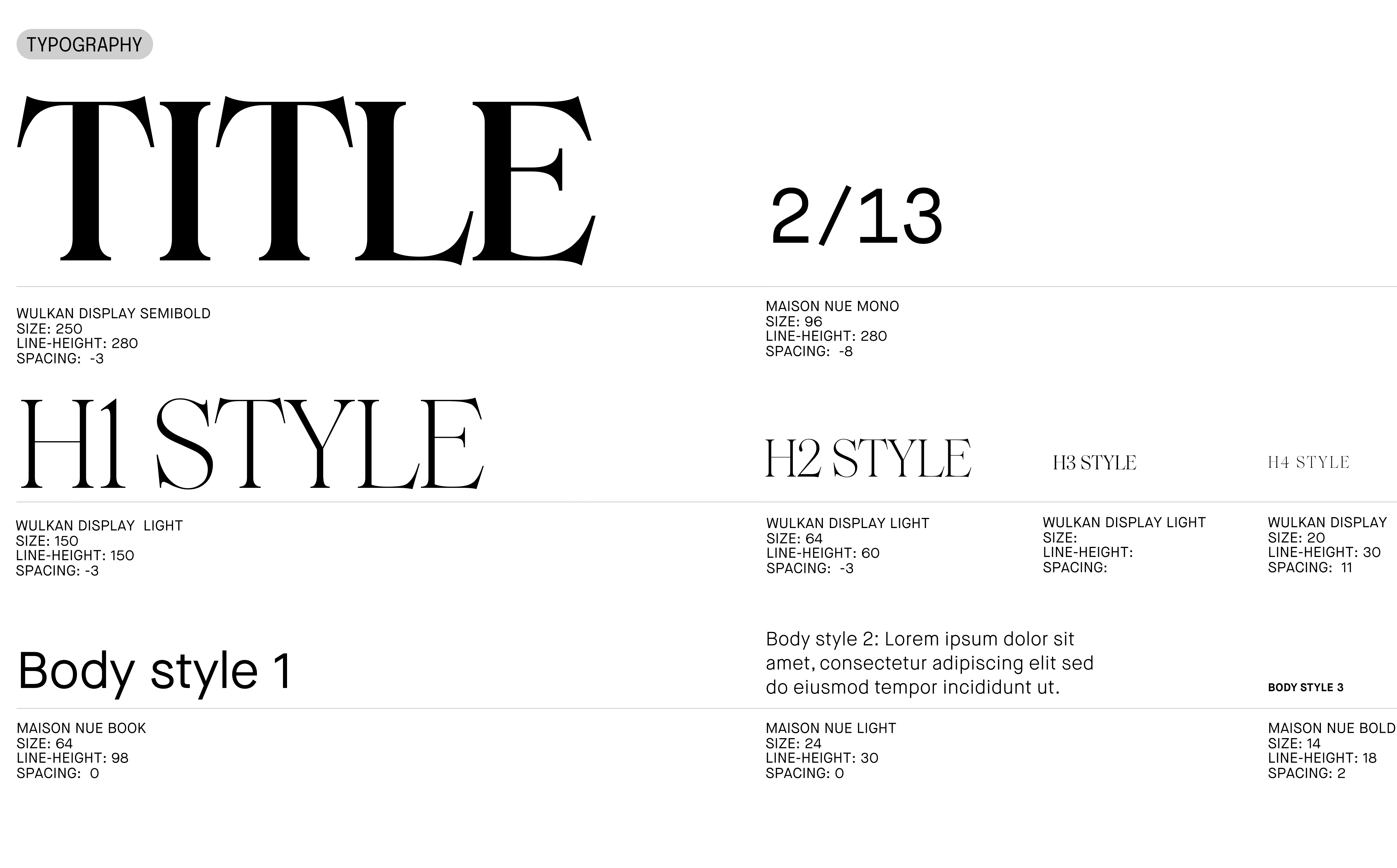 RTR Typography