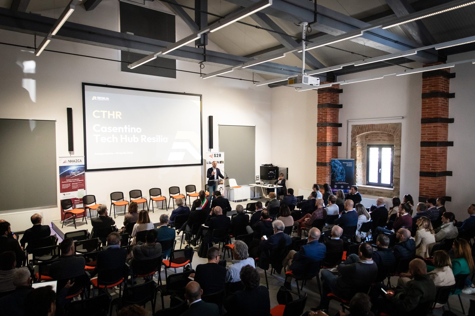 Intervento durante la sessione pomeridiana sulla resilienza