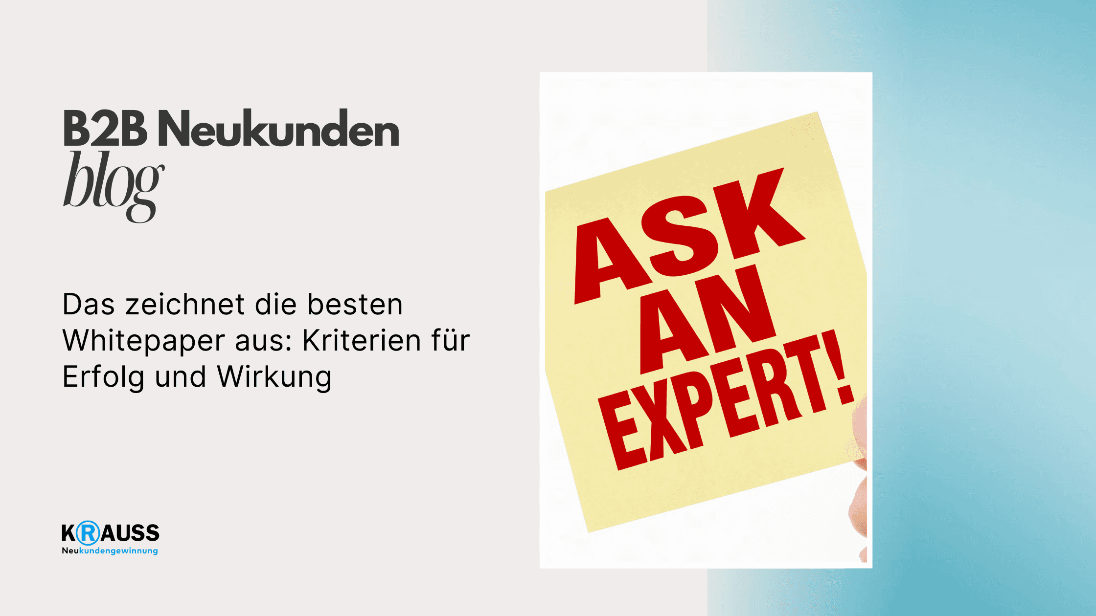 Das zeichnet die besten Whitepaper aus: Kriterien für Erfolg und Wirkung