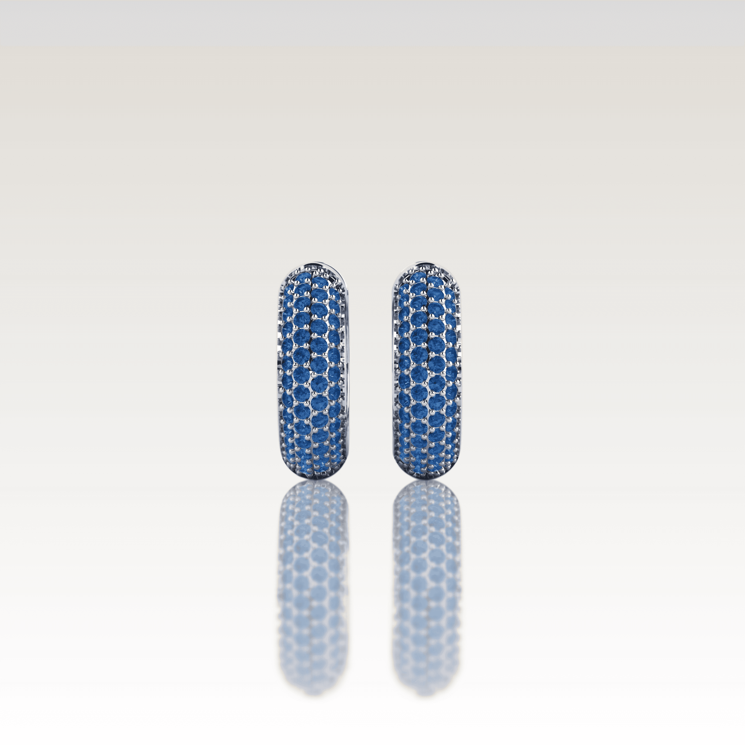 BON'BON Azure Hoop Earrings image 4