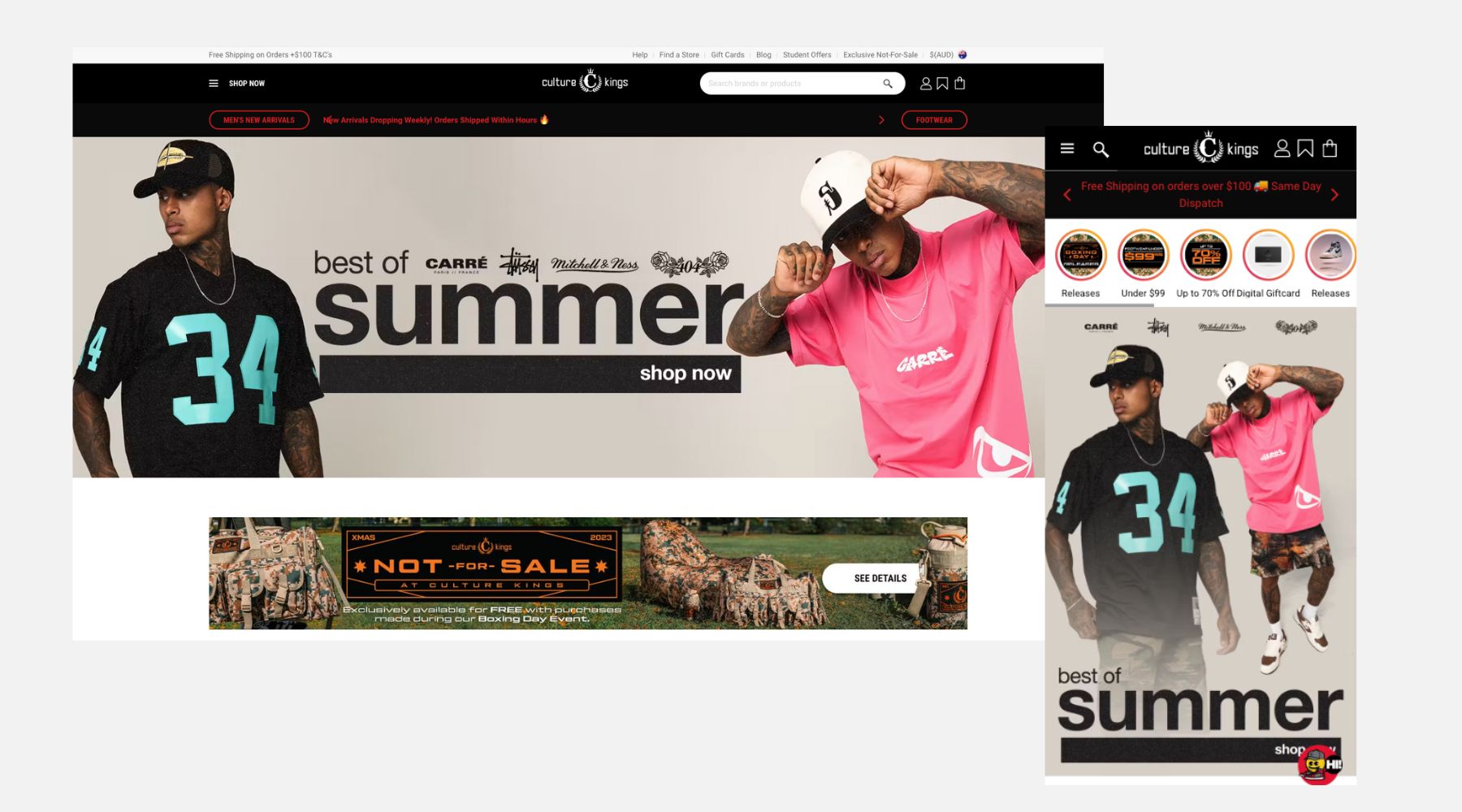 1.Culture King Shopify