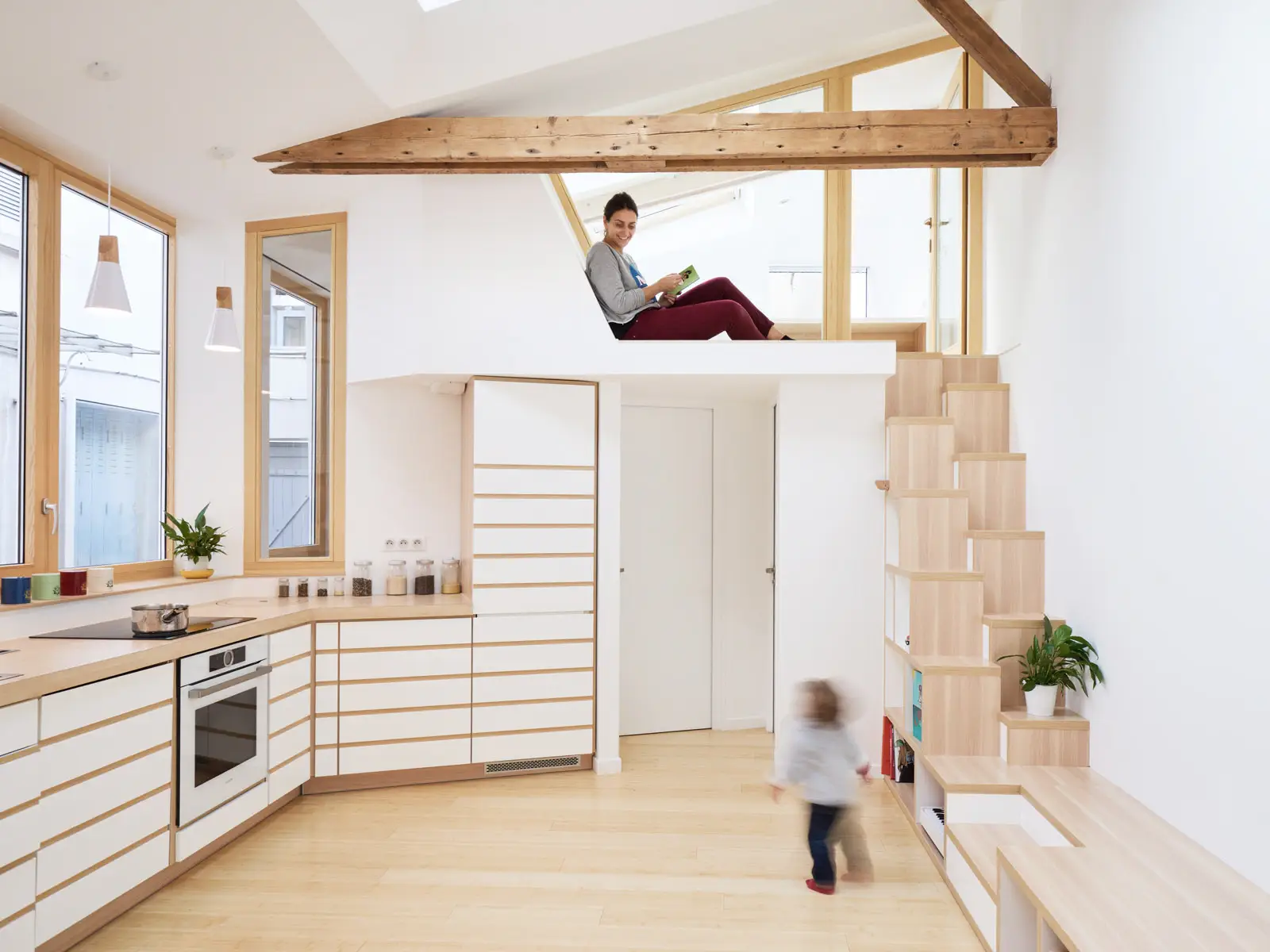 Rénovation loft - Paris - salon