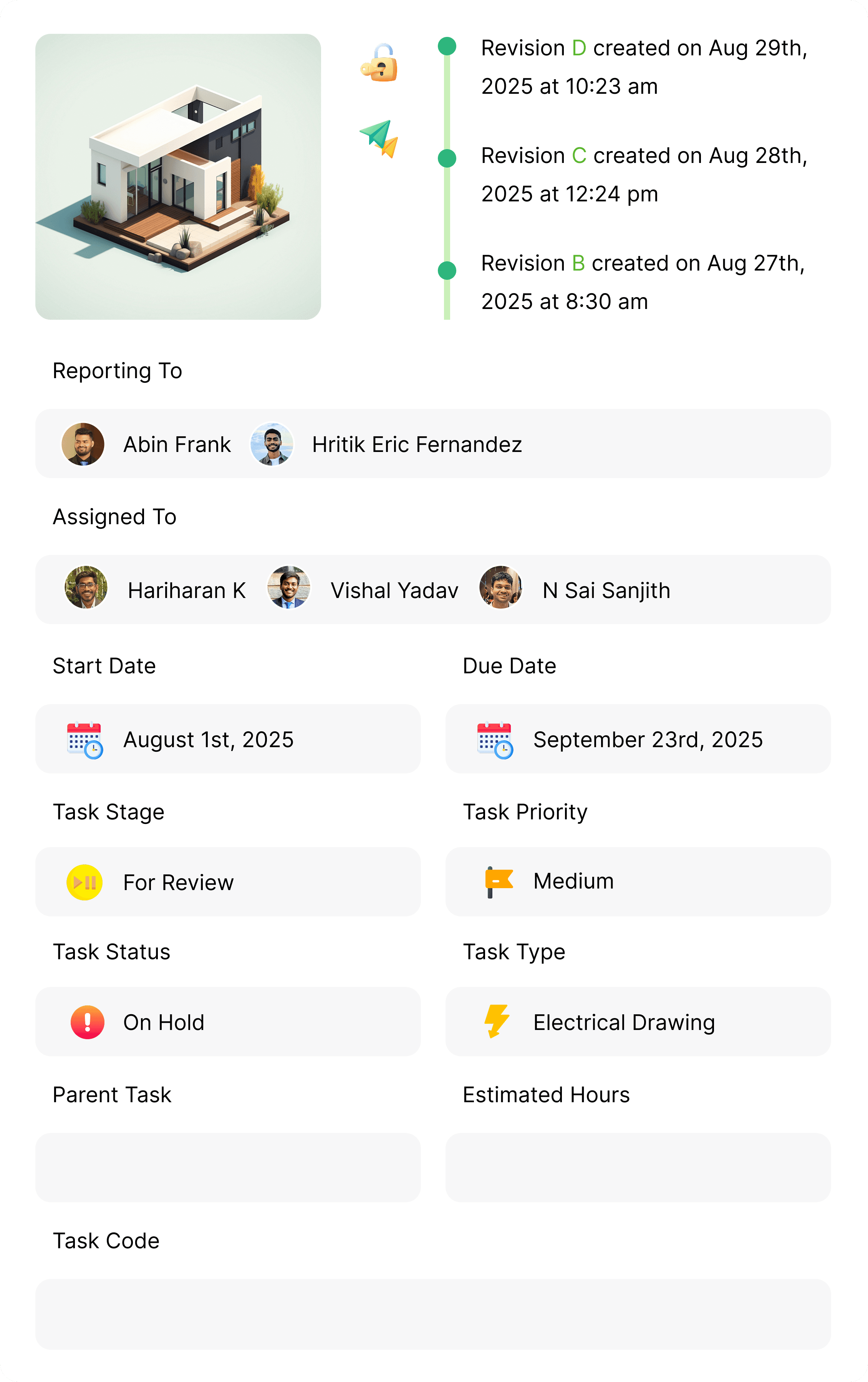 An image of Freelio's budget ui