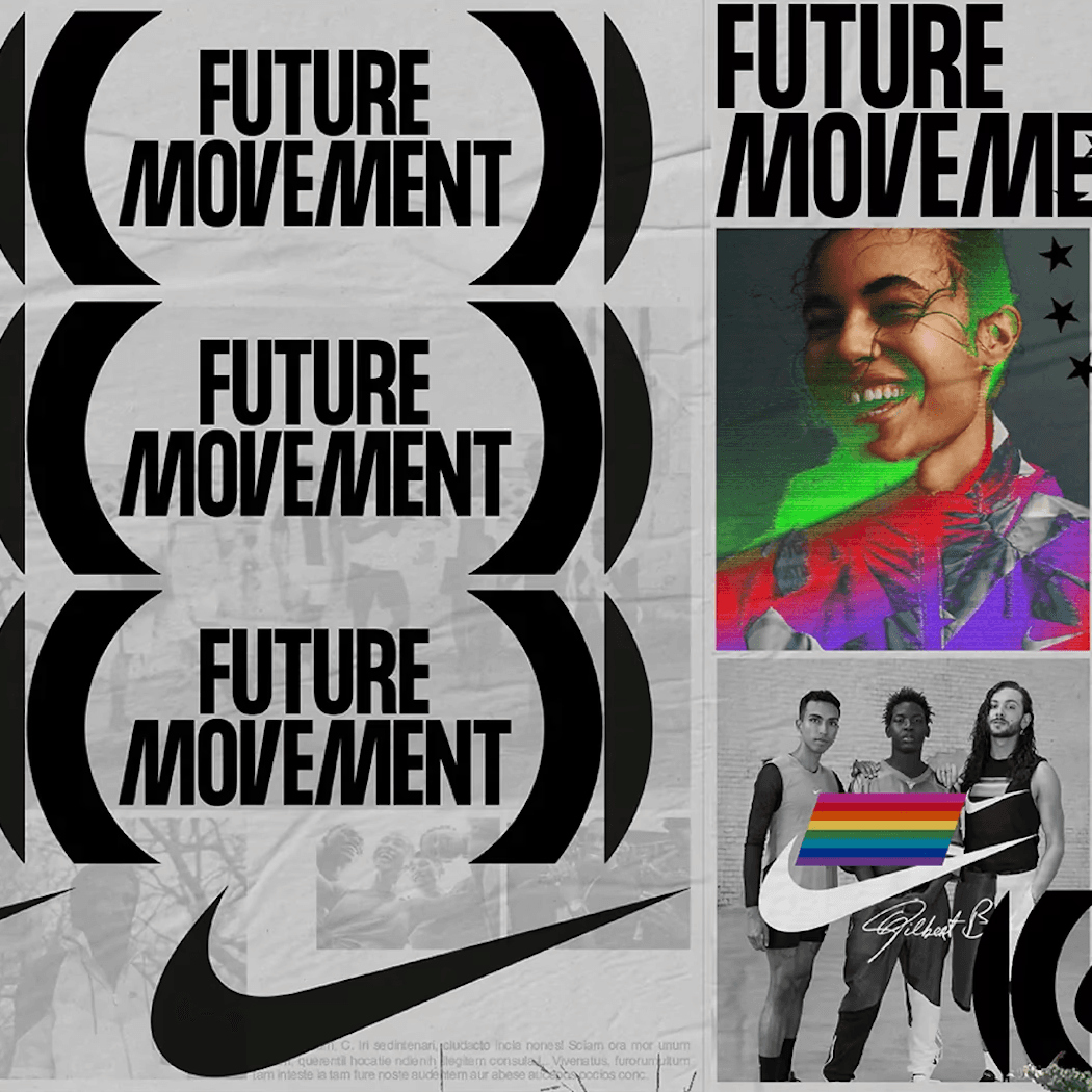 Brand design by Nike