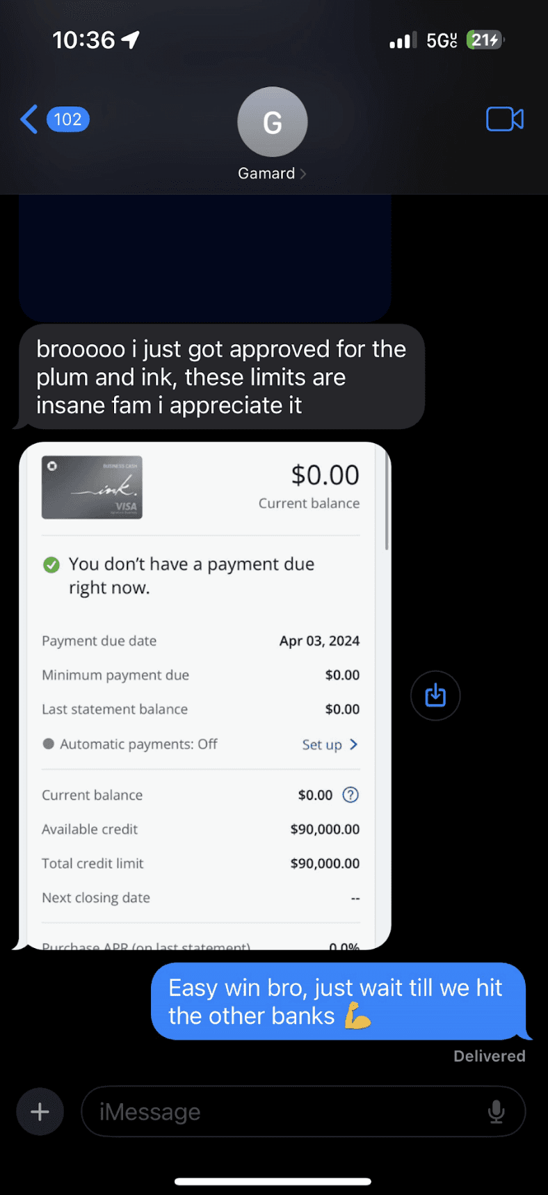 Client approval text 1
