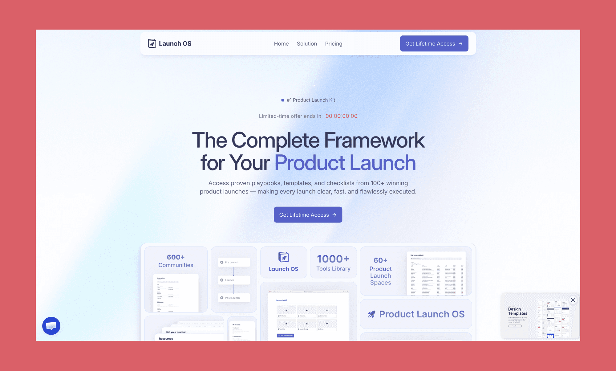 Lovable project example: GTM launcher