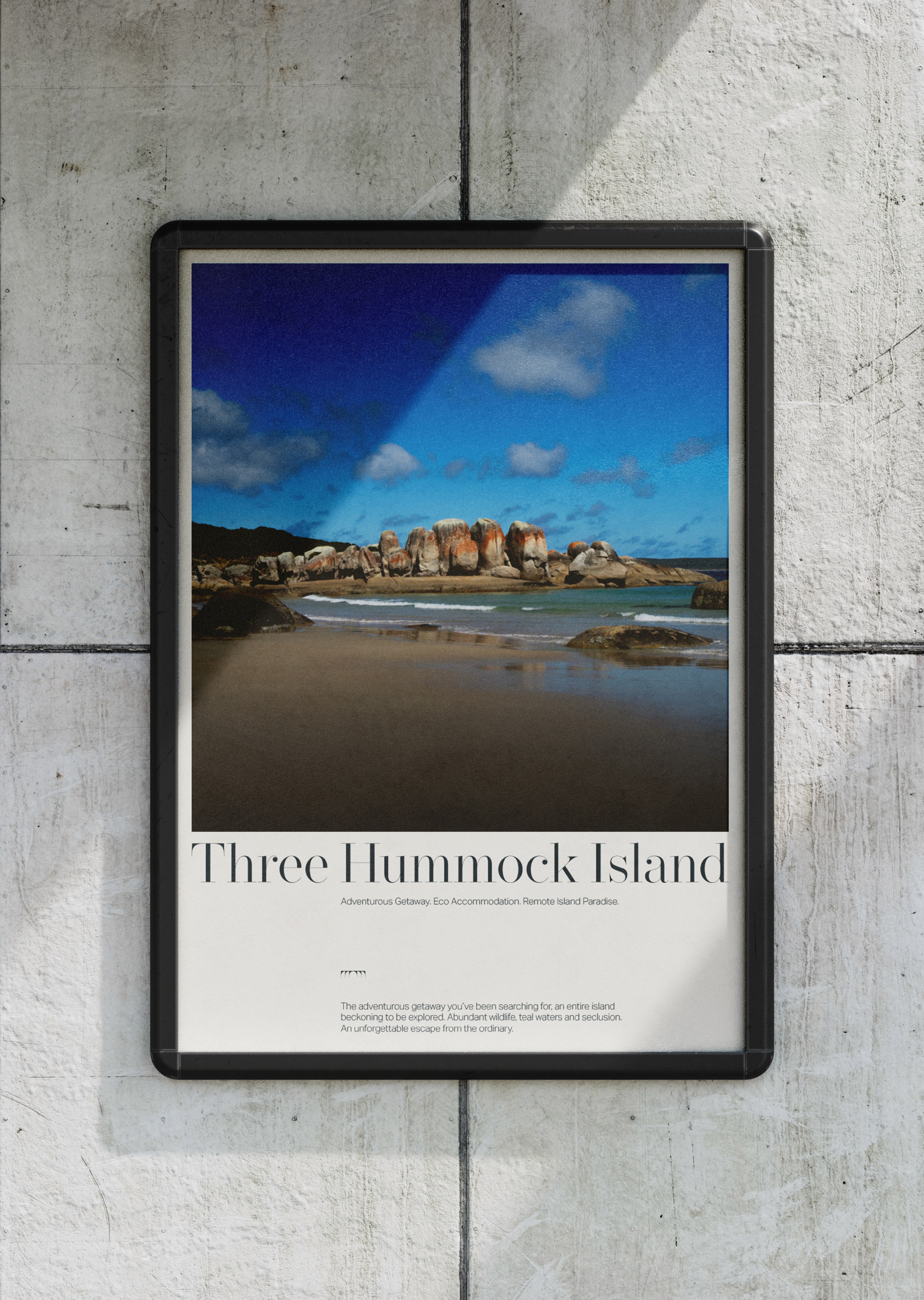 Three Hummock Island (Tasmania) - Branding and visual identity - Photography - Posters