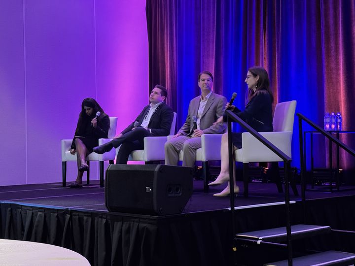 Photo of stands from ECR conference