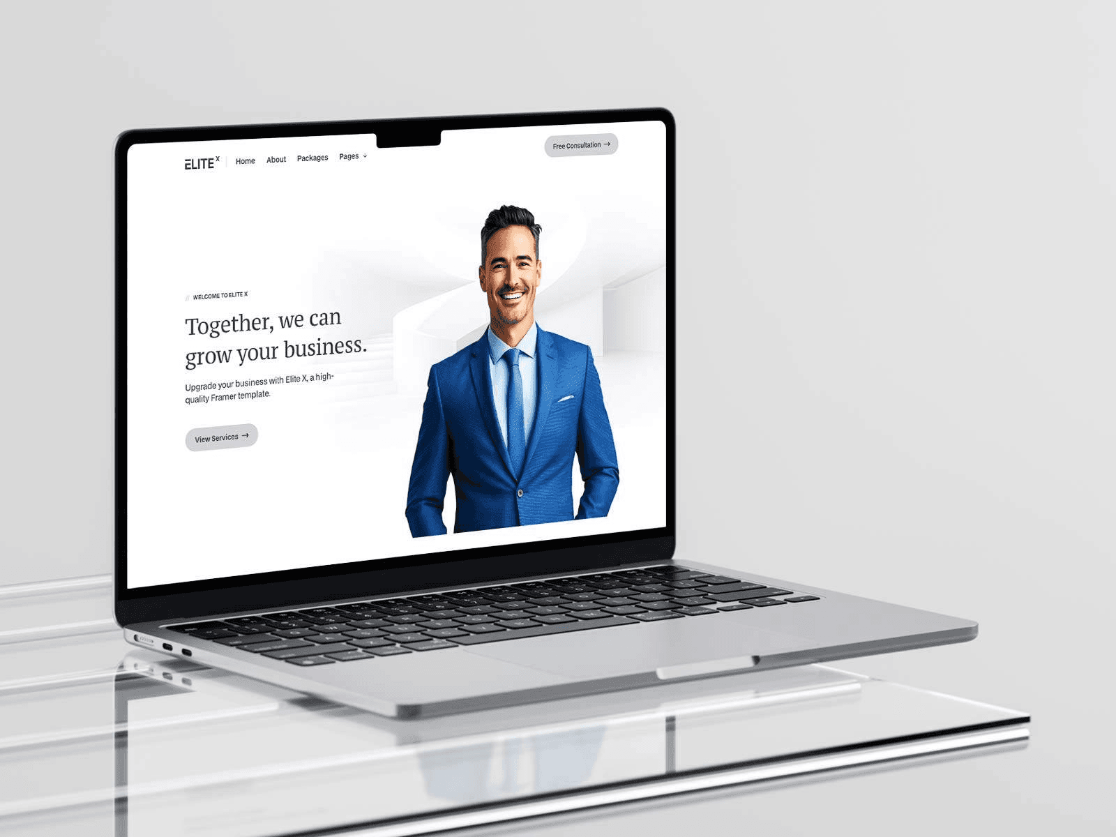 Elite-X - Consulting Framer Template