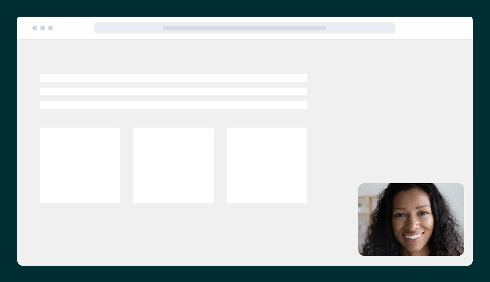 a simplified product illustration of the picture-in-picture feature