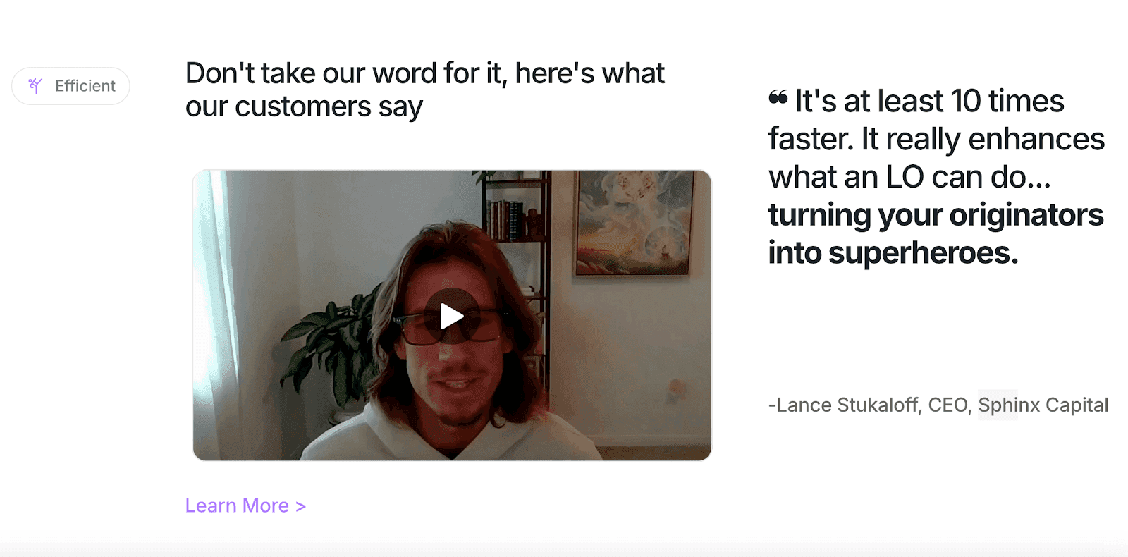 Addy testimonials