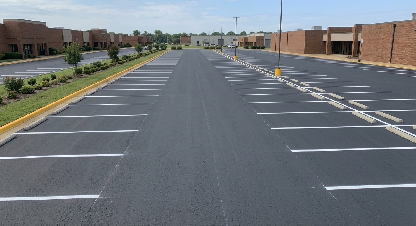 Fresh traffic flow striping