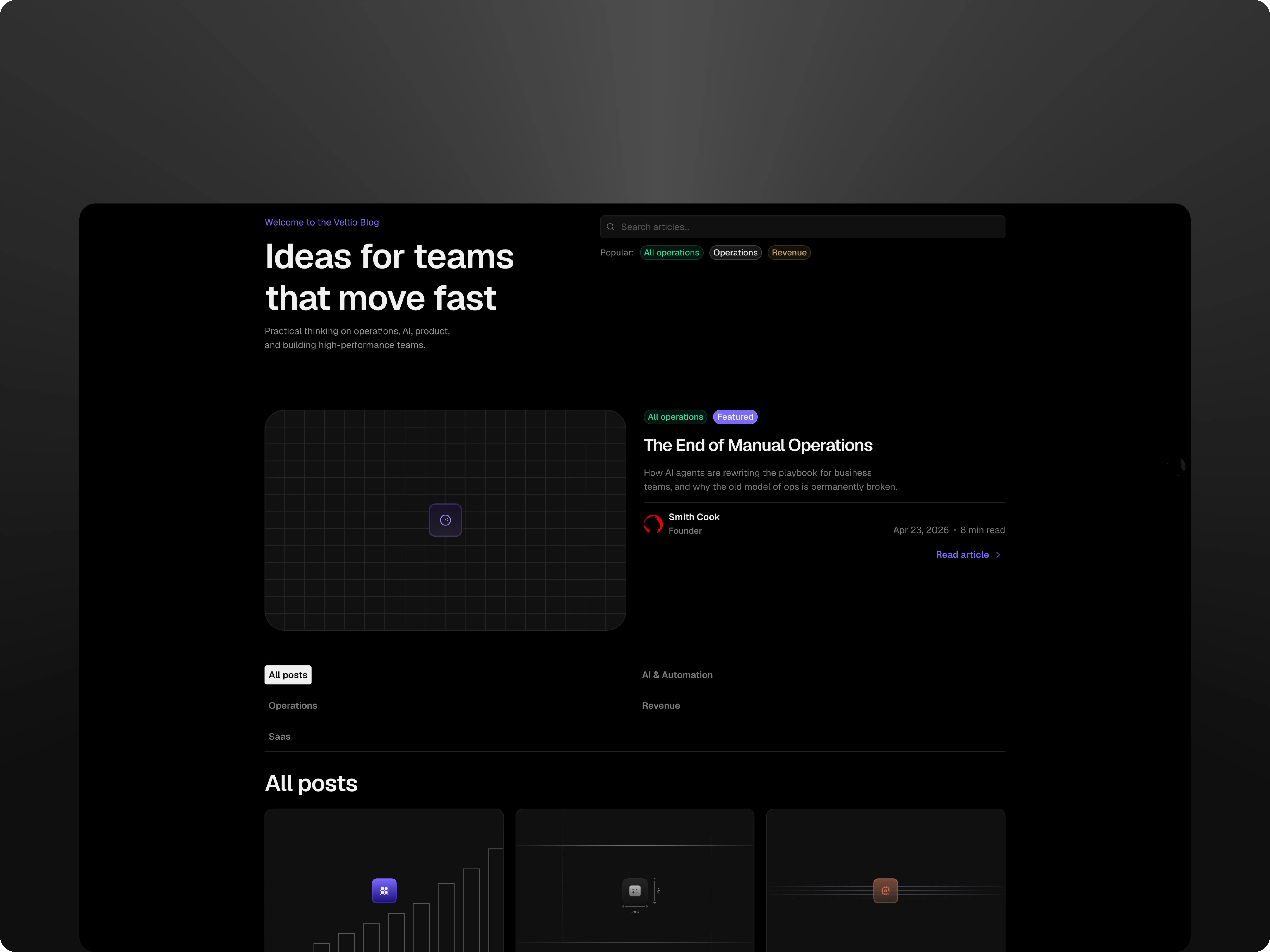 Glowrie, a premium template in Framerstacks for portfolio, agencies, and Saas. This is the hero section of the website template in a mobile view.