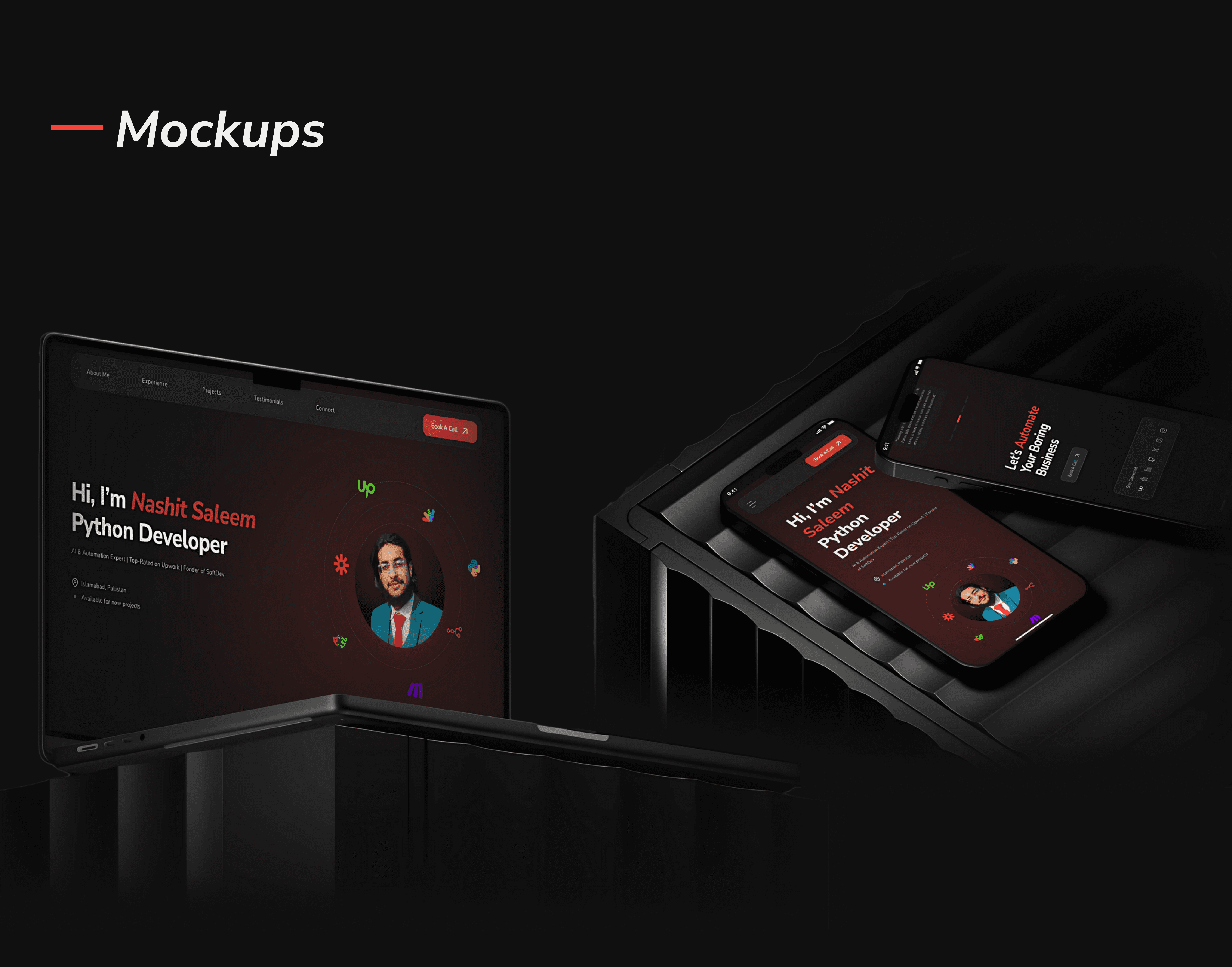 project mockups