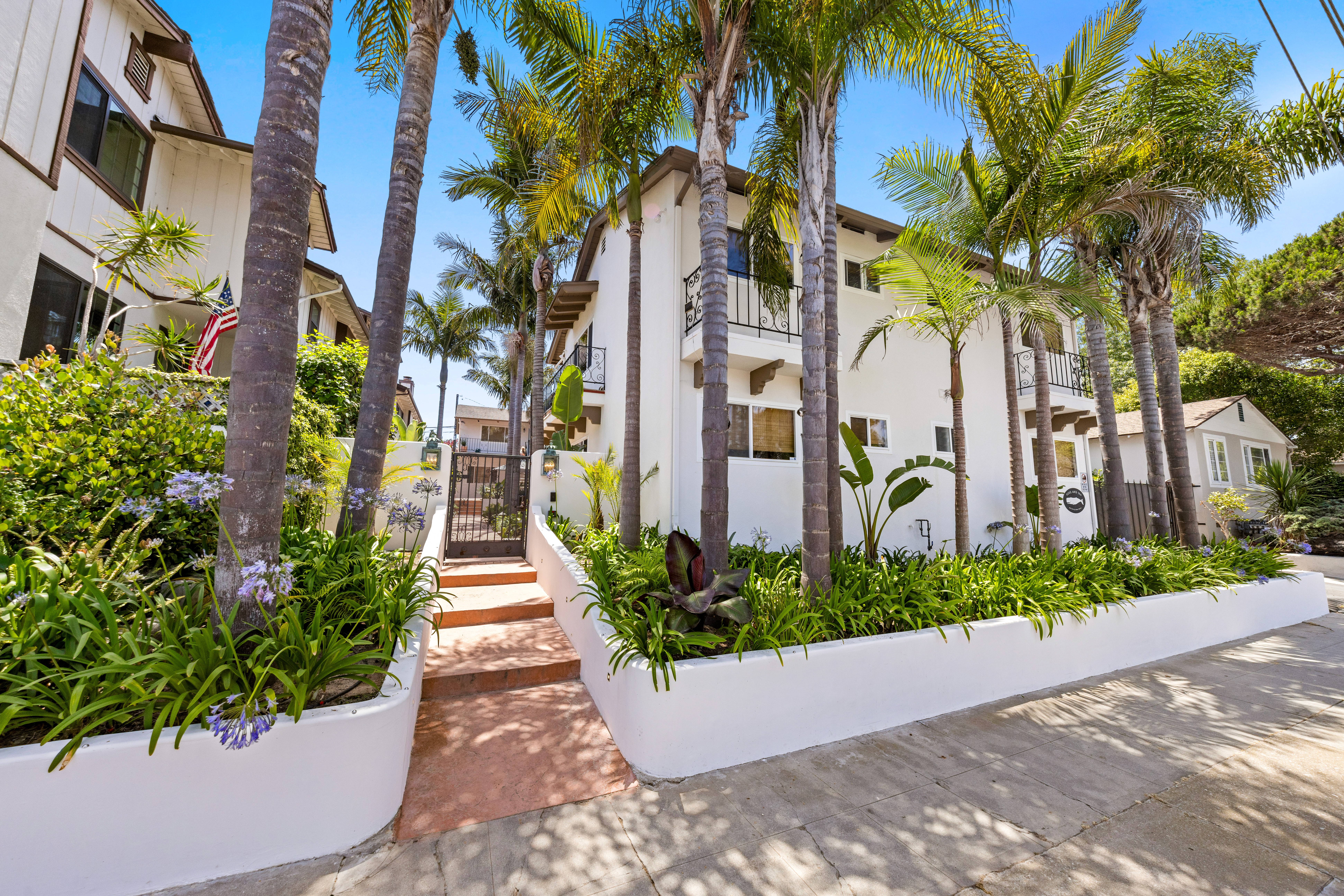 close up of a handcrafted-woodendoor with arched