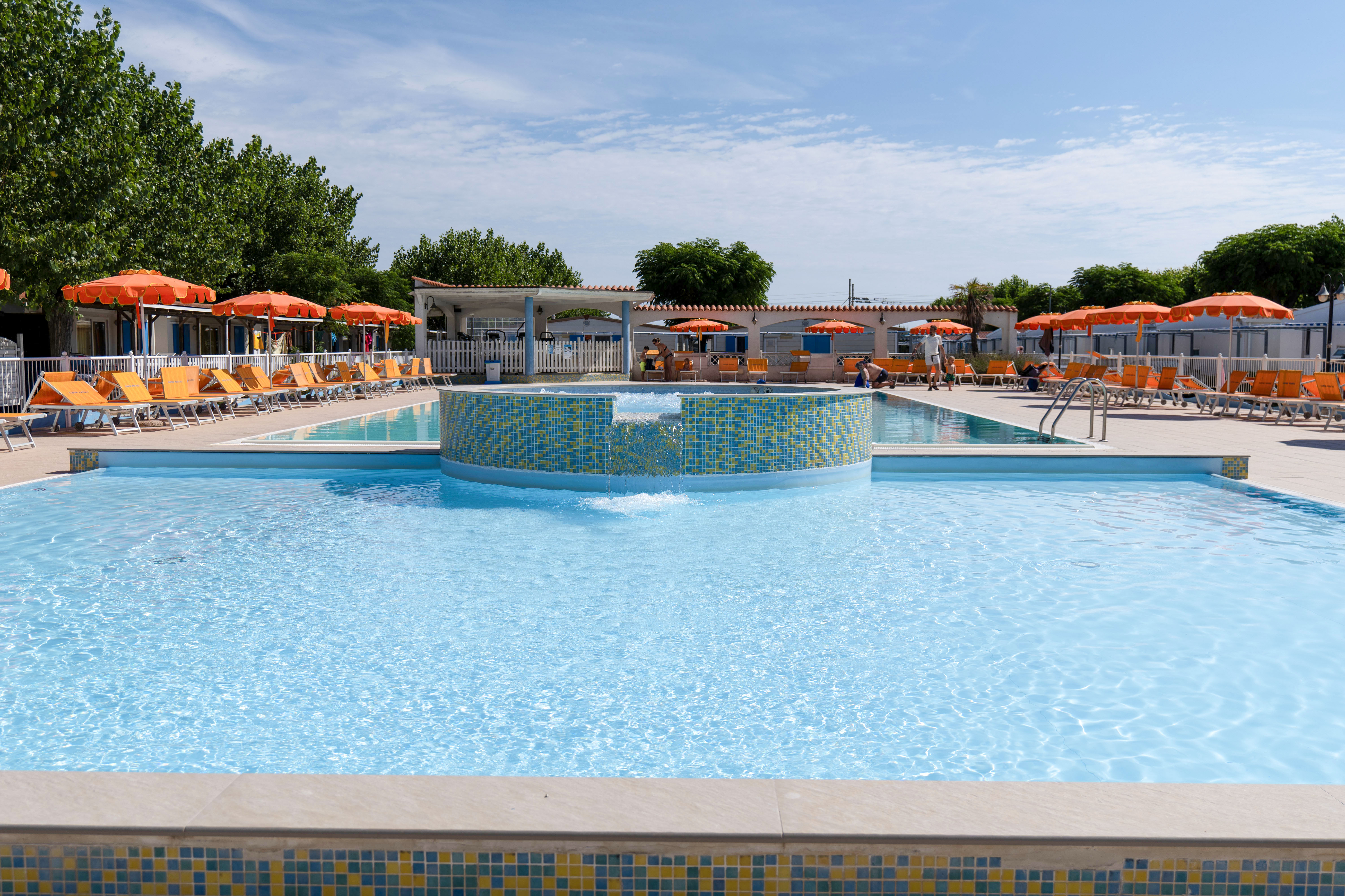 Camping con piscina