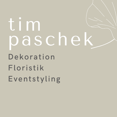 Logo vom Floristen Tim Paschek.