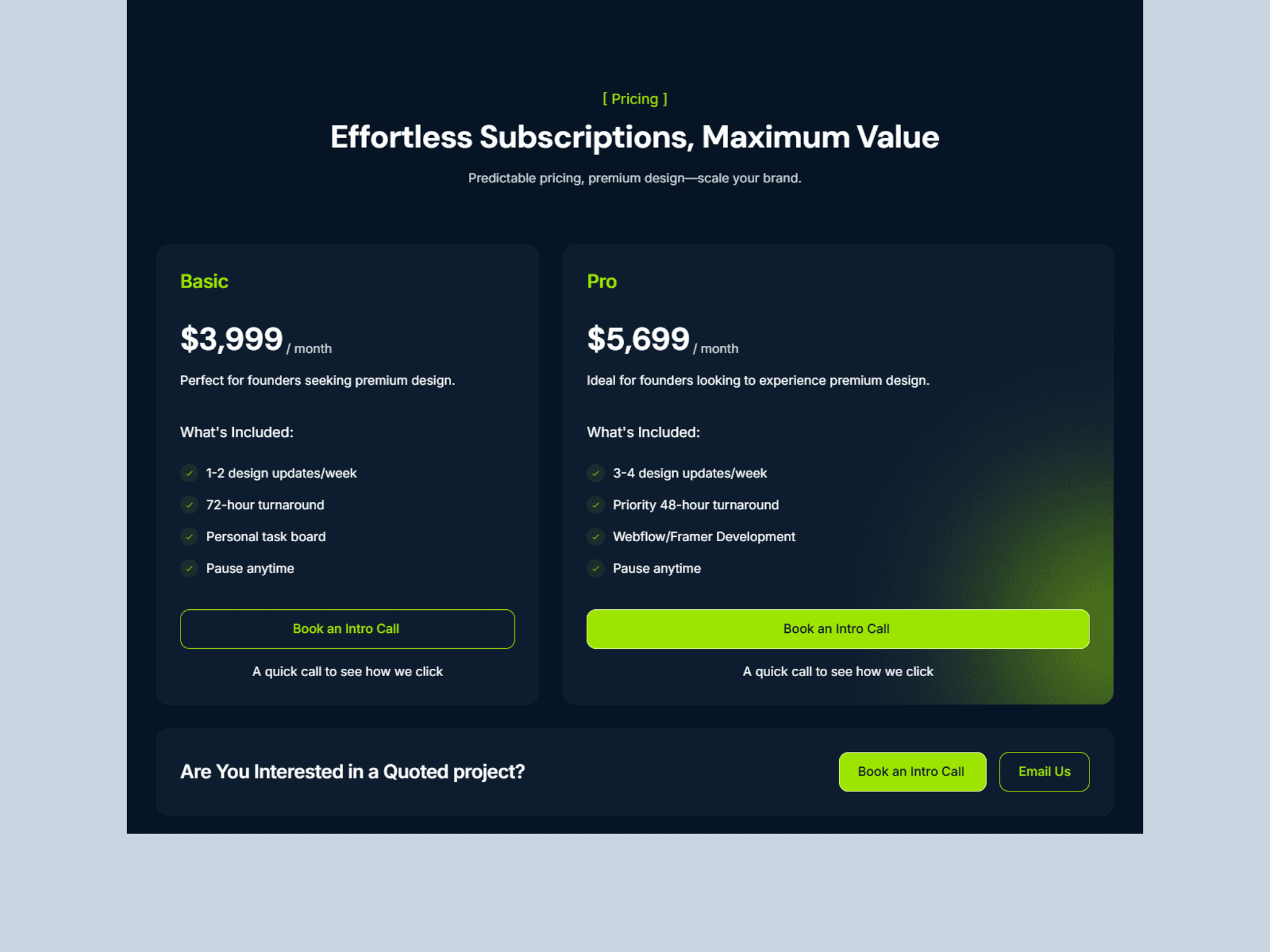 Event Website Template