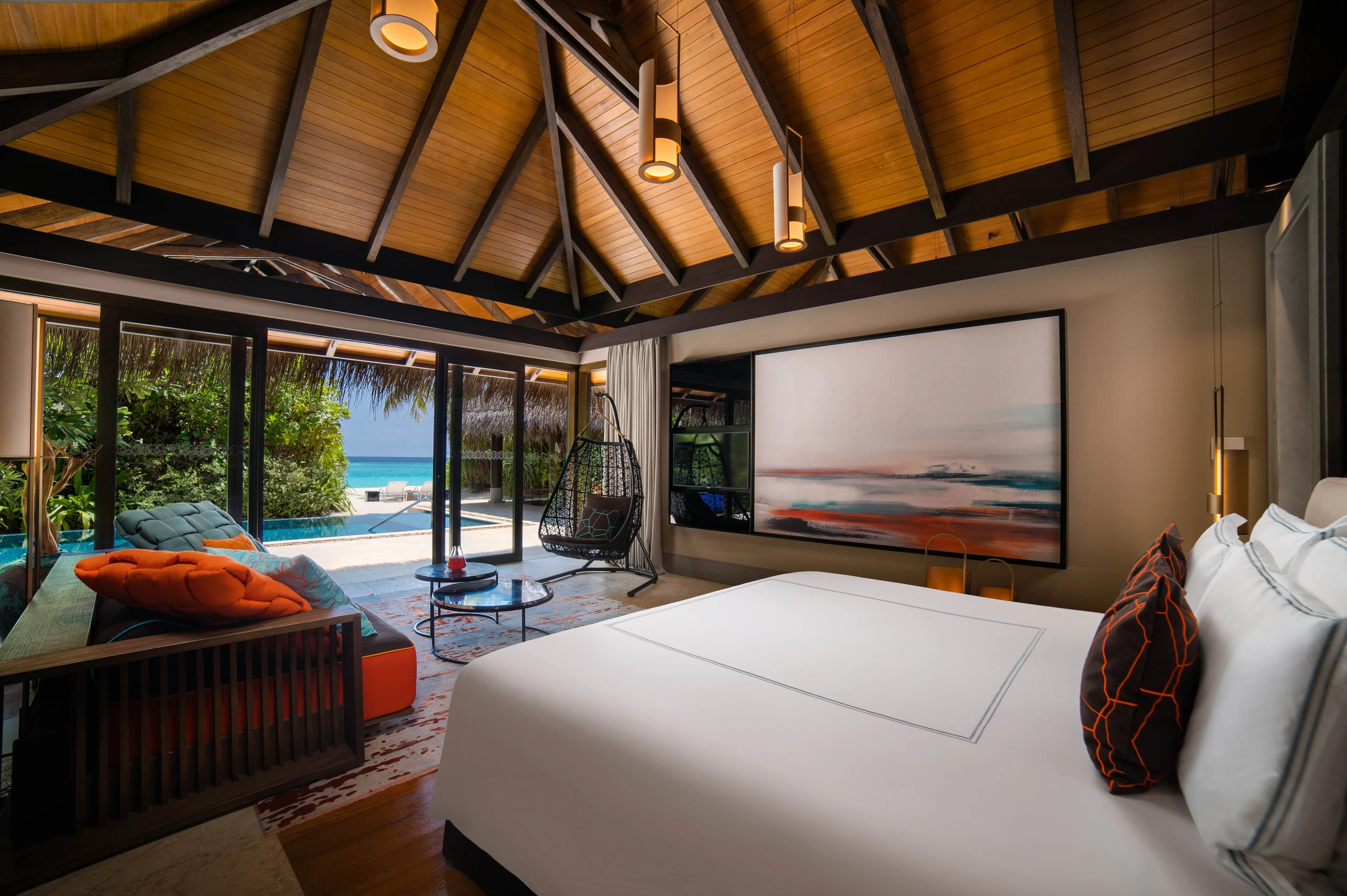 Beach Pool Villa at Velaa Private Island