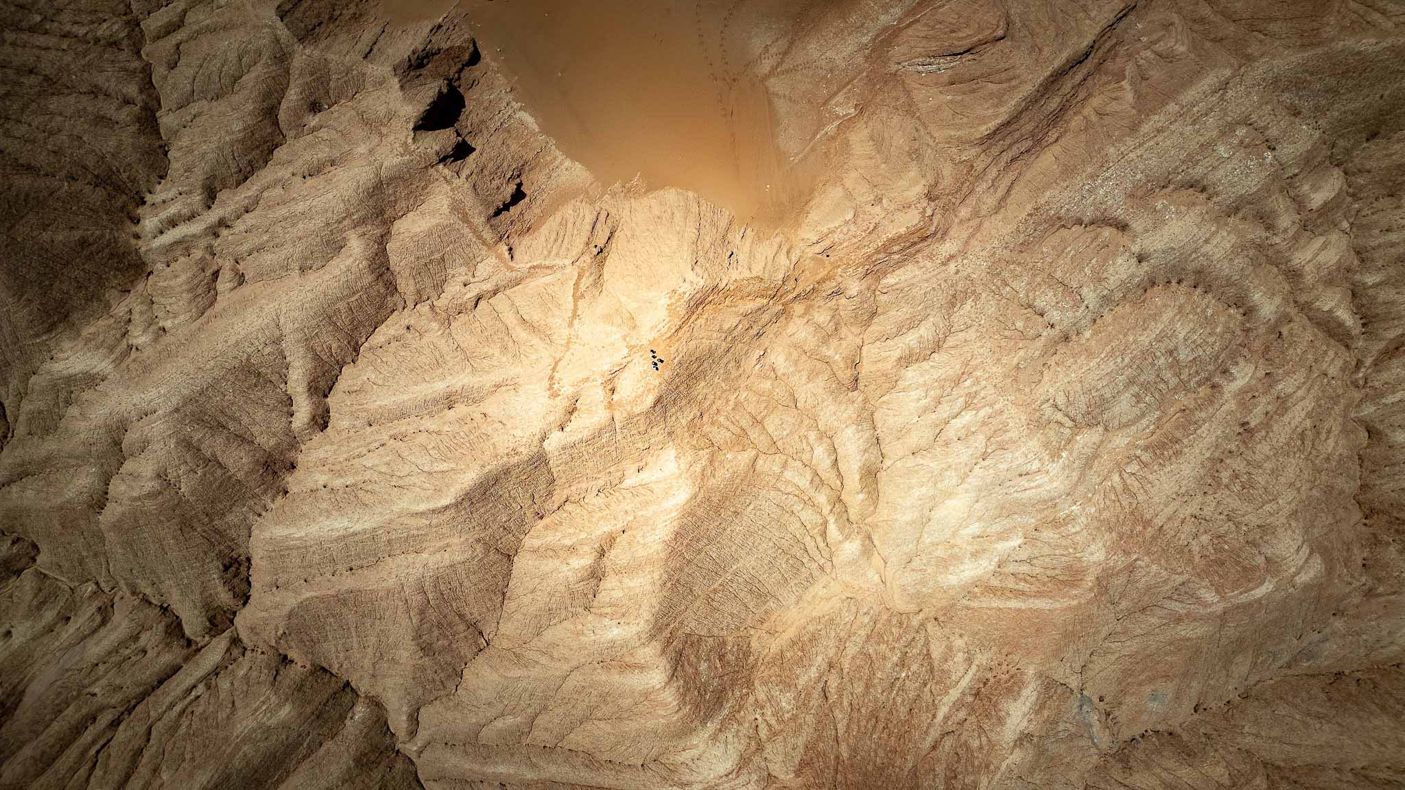 devil desert argentina trek drone