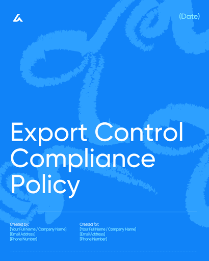 Export Control Compliance Policy