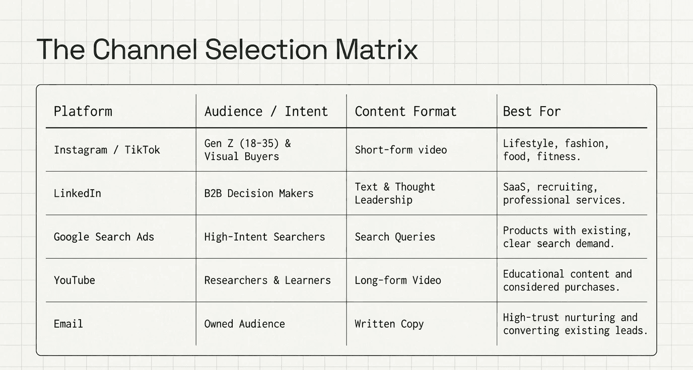 what's the right platfrom for posting 
