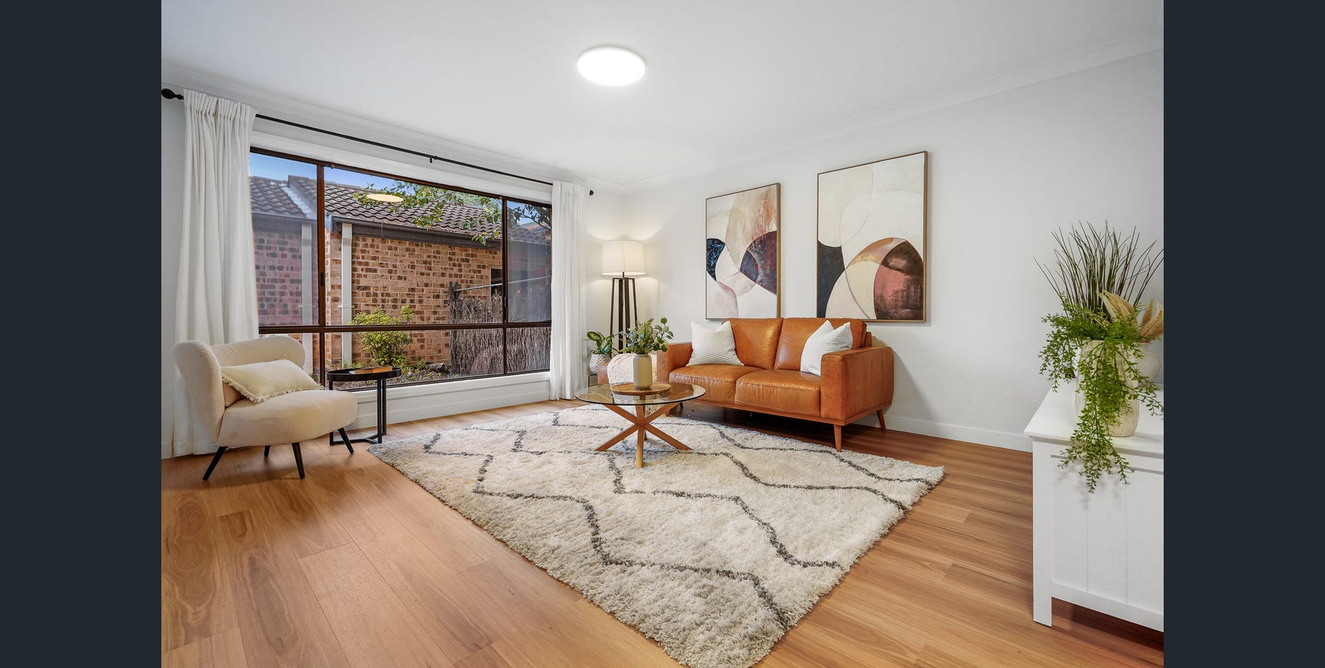 modern house with big windows