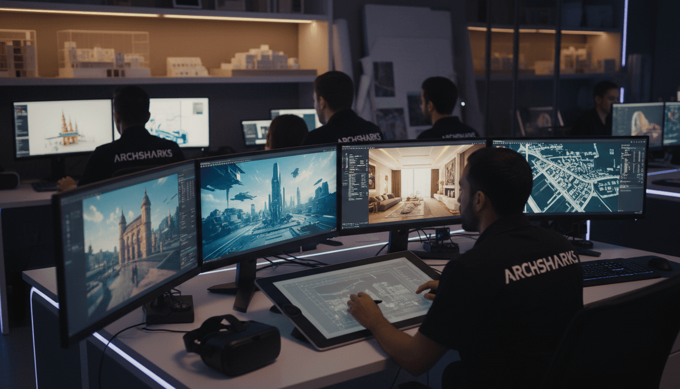 Three people in conversation with warm lighting, including a person wearing a hat and another person wrapped in what appears to be a textured shawl or sweater.