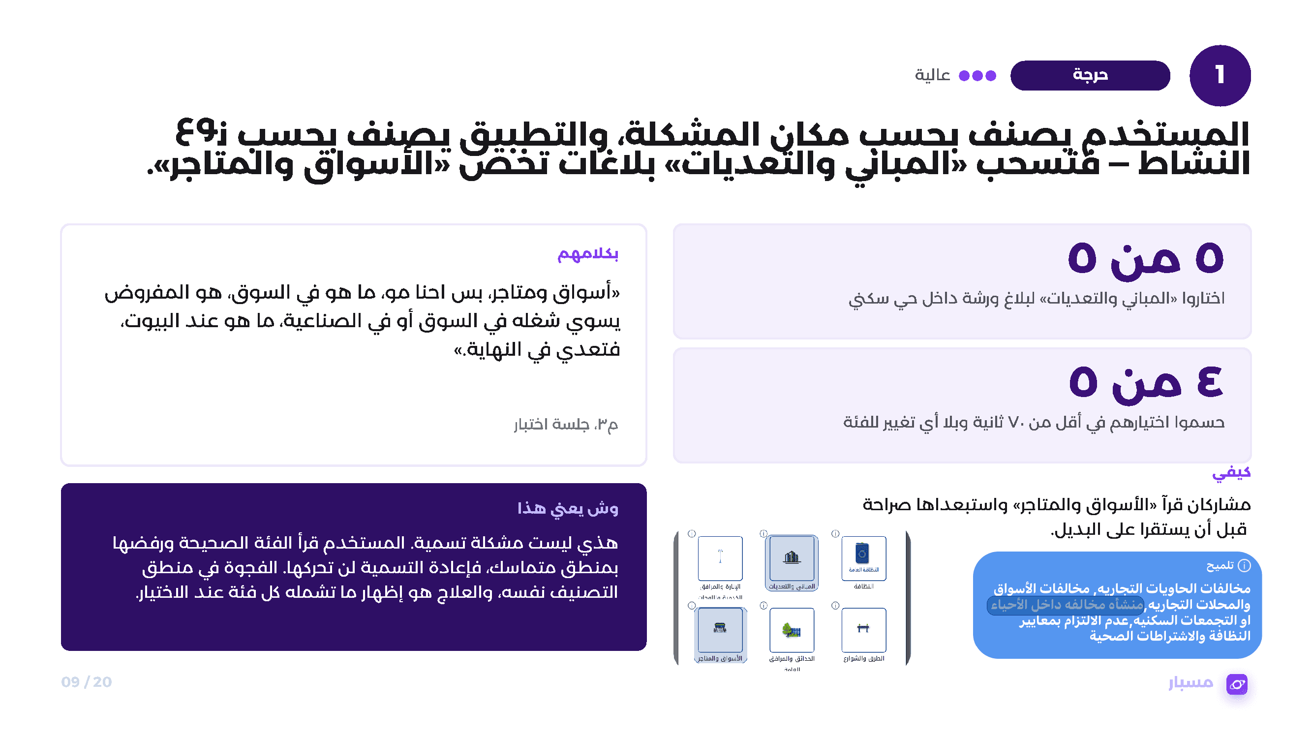 تقرير بحث المستخدم لبلاغات 940، صفحة 8
