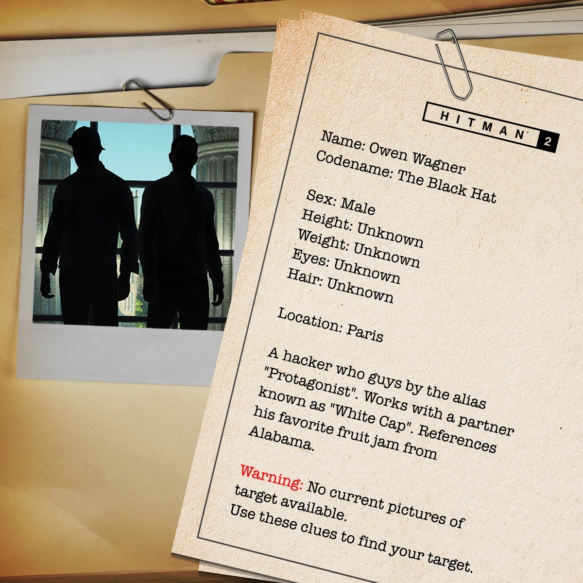 The Black Hat — Hitman 2