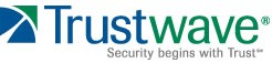 Trustwave security begins with Trust logo