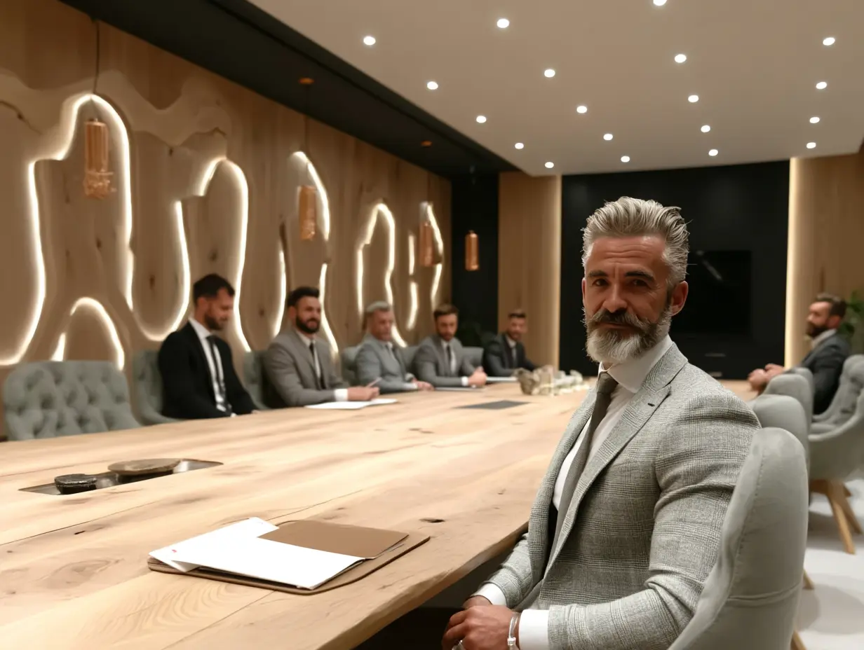 Man In Office