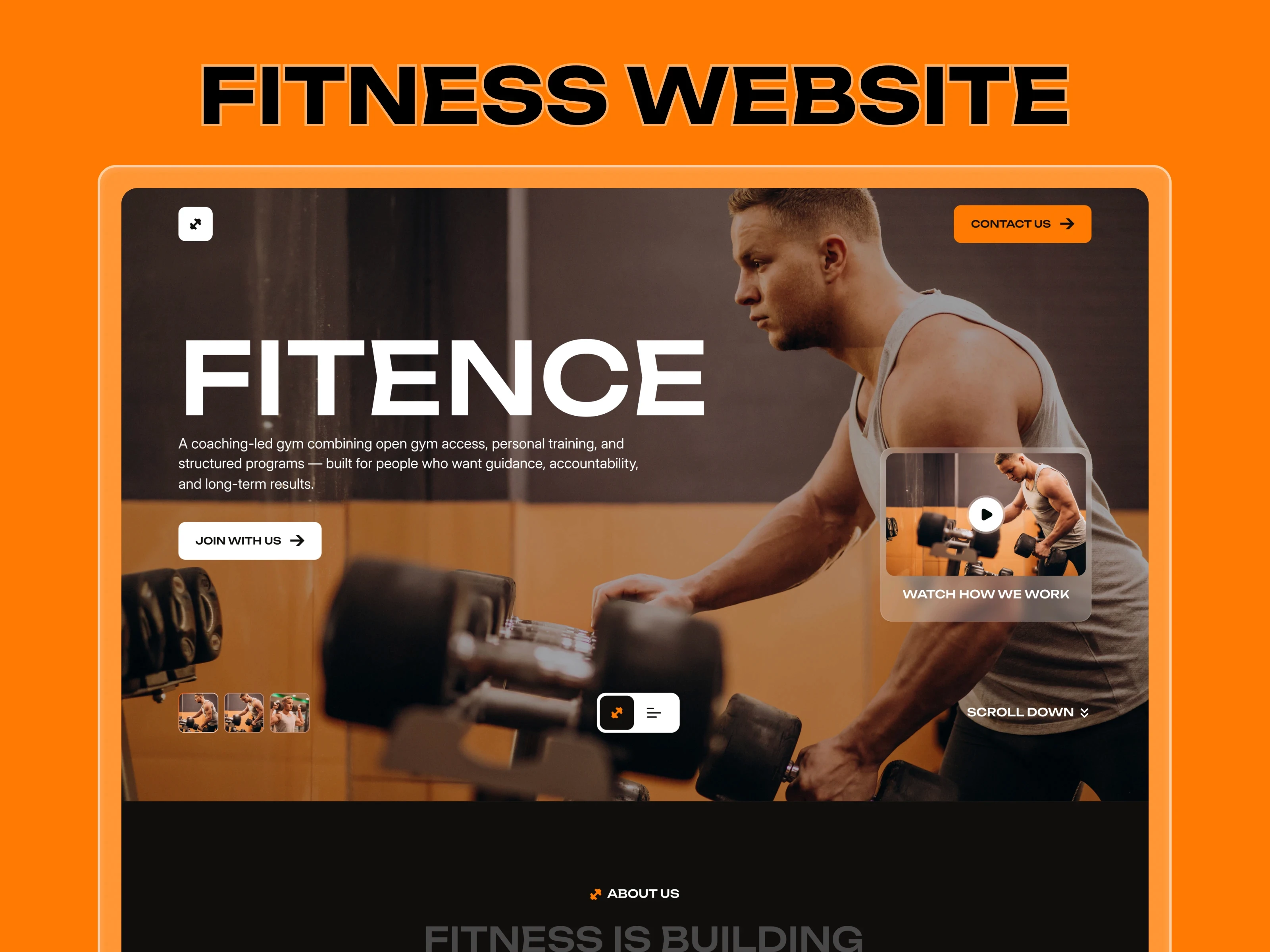 Gym & Fitness Business Template