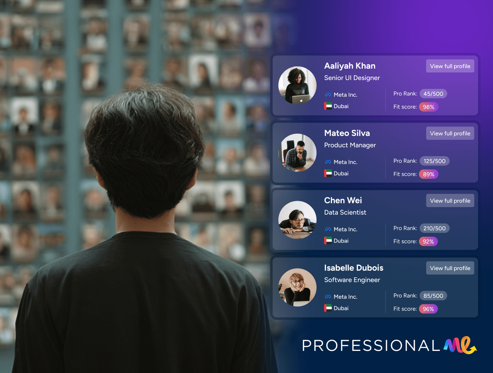 Professional.me Startups hero