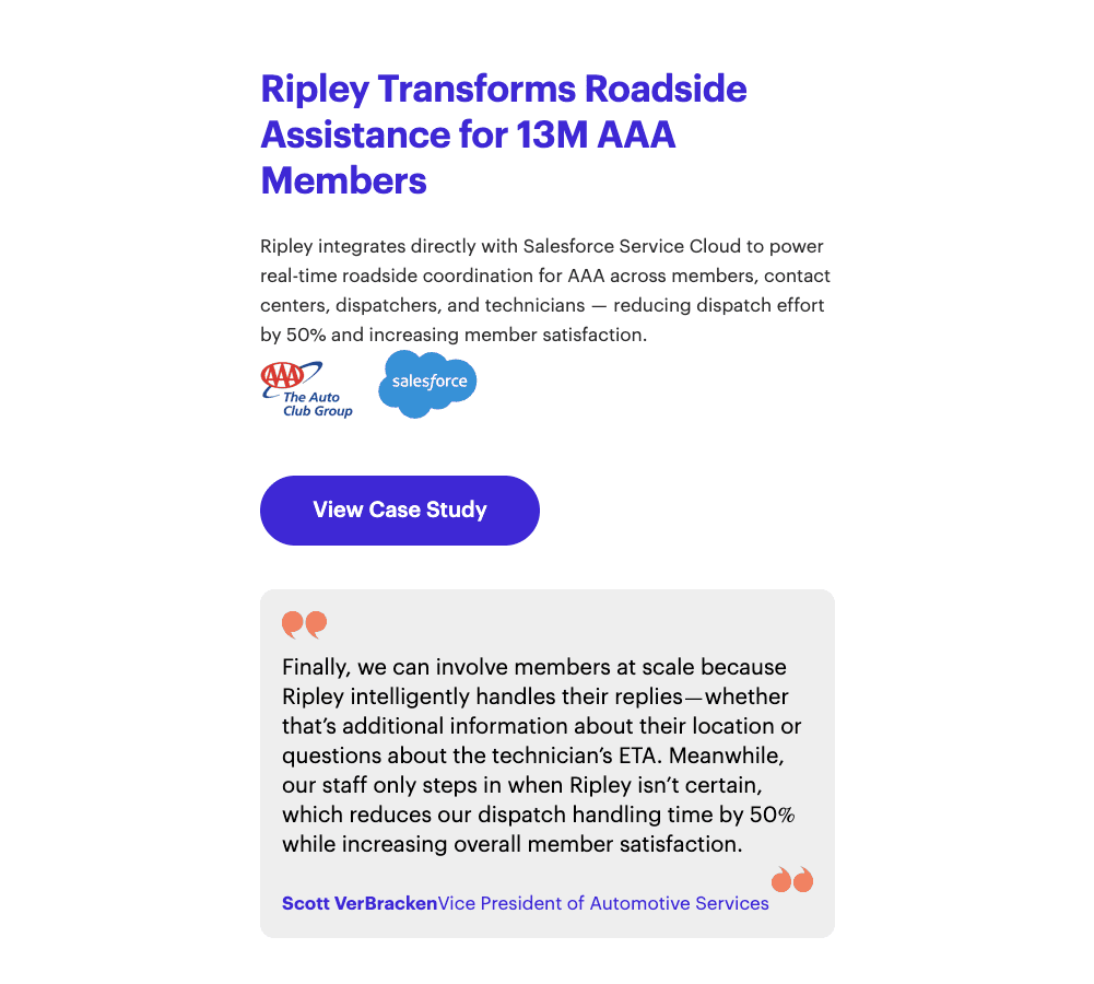 Ripley Transforms Roadside Assistance for 13M AAA Members