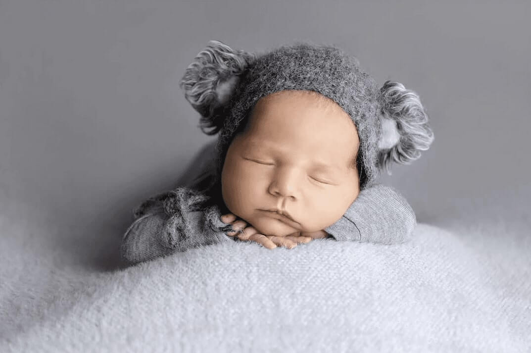 Newborn photoshoot as a concept of how to become a newborn photographer